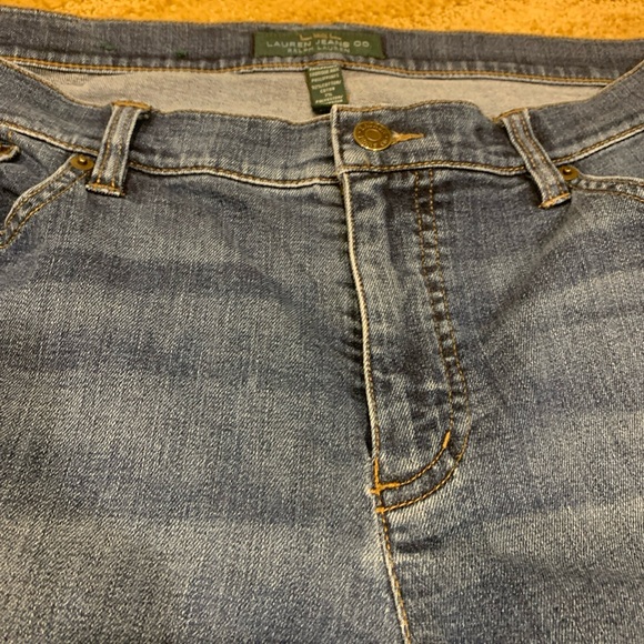 LRL LAUREN Size 14 Classic Straight Women’s Jeans Lot Of 2 - Picture 4 of 14